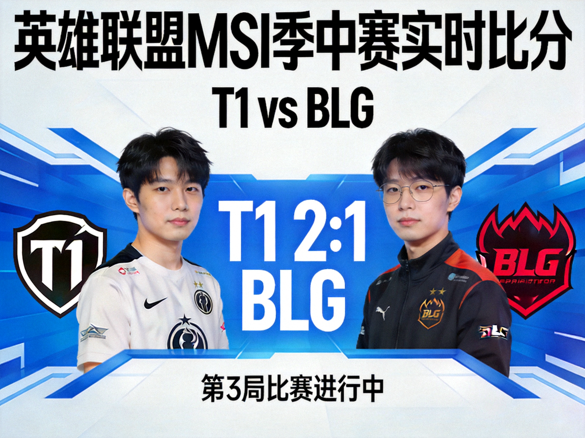英雄联盟MSI季中赛 T1 vs BLG 实时比分